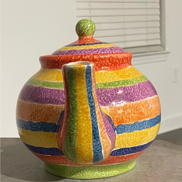 Vintage Studio Nova Ceramic Teapot - Theme “Sunrise” - Picture 3 of 13